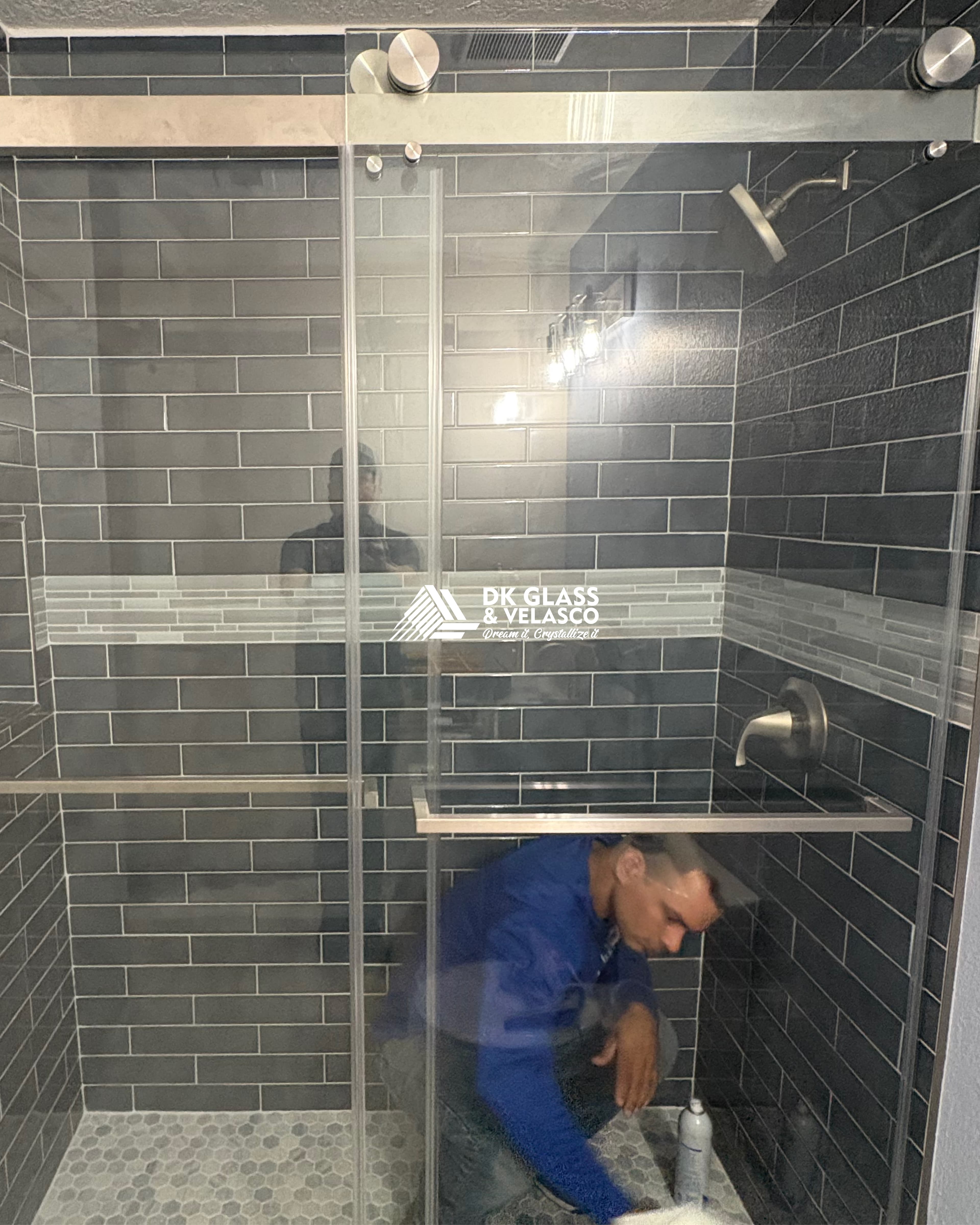On-site alignment and installation work